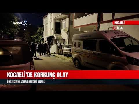 Kocaeli’de Korkunç Olay | Önce Kızını Sonra Kendini Vurdu