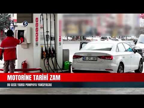 Motorine Tarihi Zam | Bu Gece Yarısı Pompaya Yansıyacak