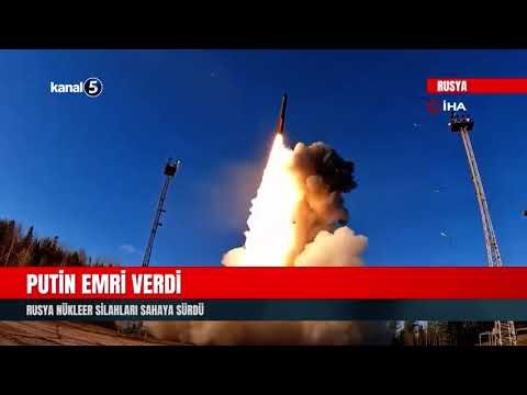 Putin Emri Verdi | Rusya Nükleer Silahları Sahaya Sürdü
