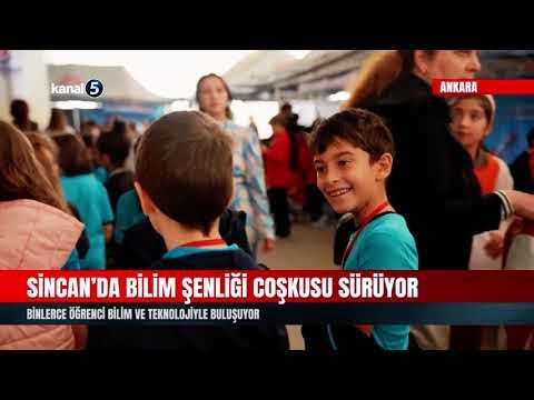 Sincan’da Bilim Şenliği Coşkusu Sürüyor