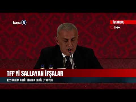 TFF’yi Sallayan İfşalar | 152 Hakem Aktif Olarak Bahis Oynuyor