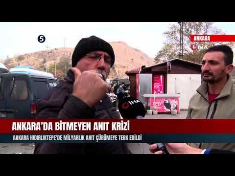 Ankara Hıdırlıktepe’de Milyarlık Anıt Çürümeye Terk Edildi