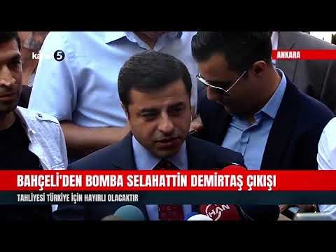 Bahçeli’den Bomba Selahattin Demirtaş Çıkışı | Tahliyesi Türkiye İçin Hayırlı Olacaktır
