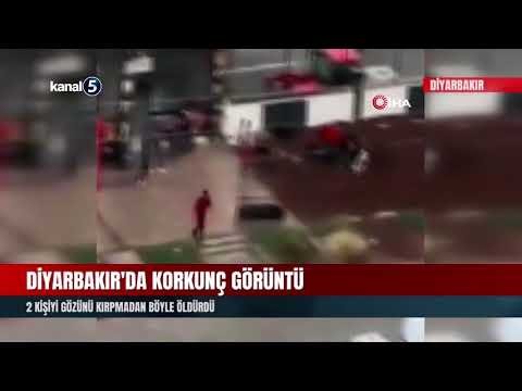 Diyarbakır’da Korkunç Görüntü | 2 Kişiyi Gözünü Kırpmadan Böyle Öldürdü