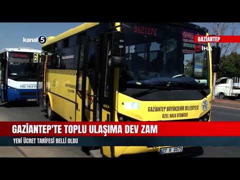 Gaziantep’te Toplu Ulaşıma Dev Zam | Yeni Ücret Tarifesi Belli Oldu
