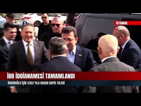 İBB İddianamesi Tamamlandı | İmamoğlu İçin 2352 Yıla Kadar Hapis Talebi
