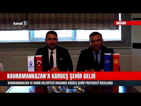 Kahramankazan ve Narın Belediyesi Arasında Kardeş Şehir Protokolü İmzalandı