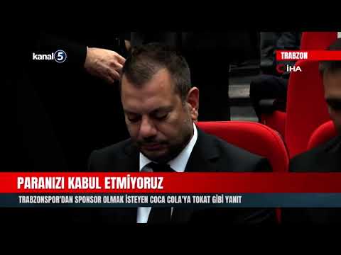 Paranızı Kabul Etmiyoruz | Trabzonspor’dan Sponsor Olmak İsteyen Coca Cola’ya Tokat Gibi Yanıt