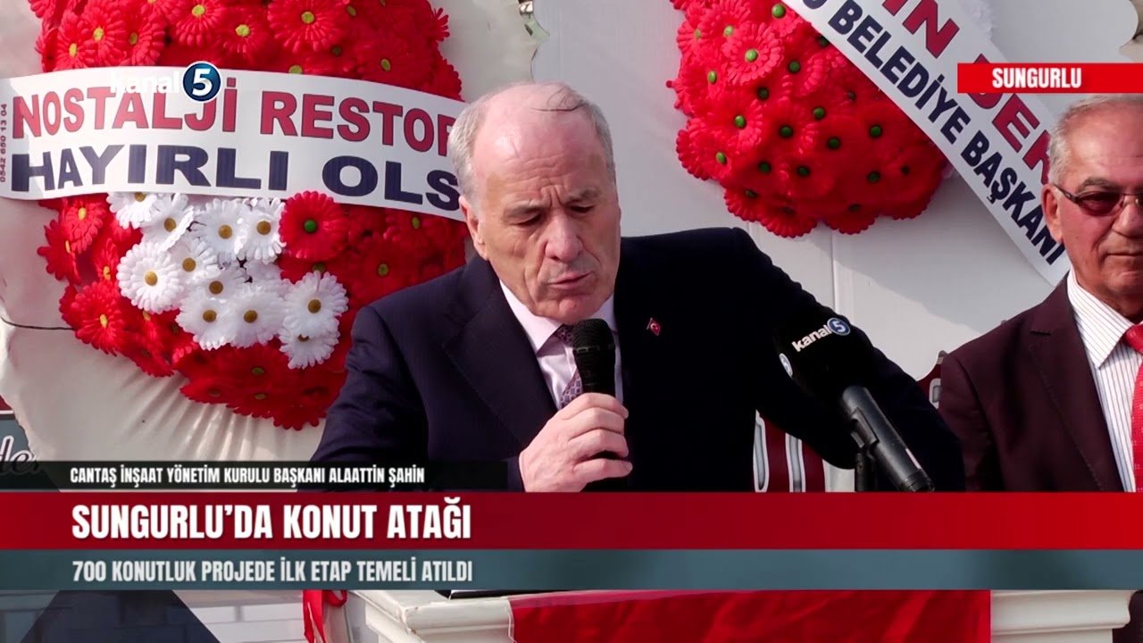 Sungurlu’da Konut Atağı | 700 Konutluk Projede İlk Etap Temeli Atıldı