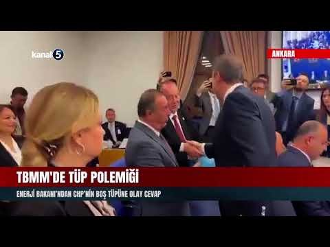 TBMM’de Tüp Polemiği | Enerji Bakanı’ndan CHP’nin Boş Tüpüne Olay Cevap