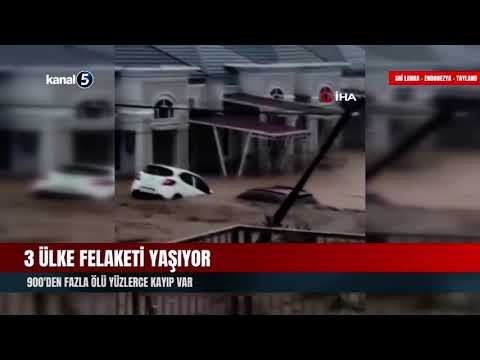 3 Ülke Felaketi Yaşıyor | 900’den Fazla Ölü Yüzlerce Kayıp Var
