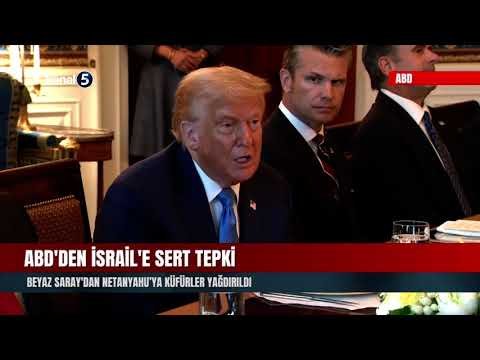 ABD’den İsrail’e Sert Tepki | Beyaz Saray’dan Netanyahu’ya Küfürler Yağdırıldı