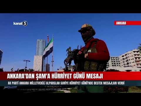 AK Parti Ankara Milletvekili Alparslan Suriye Hürriyet Günü’nde Destek Mesajları Verdi