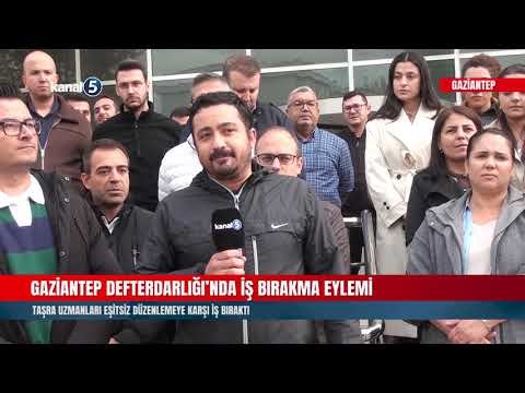 Gaziantep Defterdarlığı’nda İş Bırakma Eylemi | Taşra Uzmanları Eşitsiz Düzenlemeye Karşı İş Bıraktı