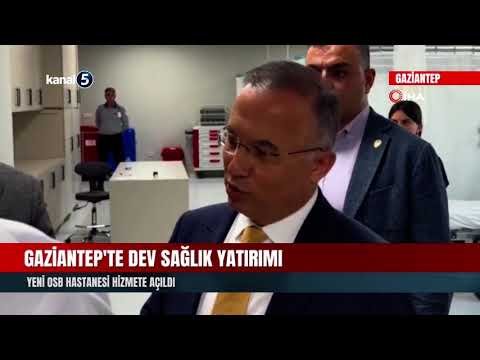 Gaziantep’te Dev Sağlık Yatırımı | Yeni OSB Hastanesi Hizmete Açıldı