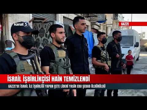 Gazze’de İsrail İle İşbirliği Yapan Çete Lideri Yasir Ebu Şebab Öldürüldü