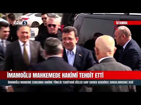 İmamoğlu Mahkemede Hakimi Tehdit Etti; Gerekirse Sorgulanırsınız