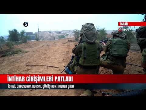 İntihar Girişimleri Patladı | İsrail Ordusunda Ruhsal Çöküş Kontrolden Çıktı
