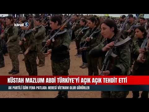 Küstah Mazlum Abdi Türkiye’yi Açık Açık Tehdit Etti | AK Partili İsim Fena Patladı