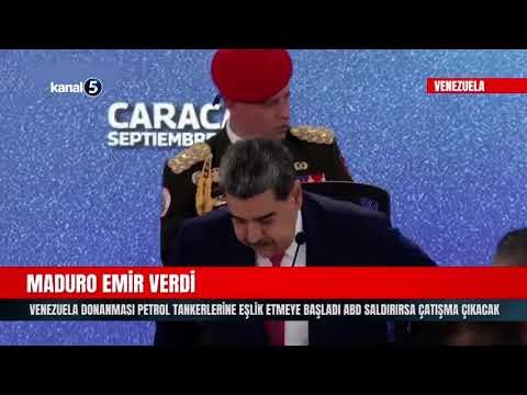 Maduro emir verdi | Venezuela Donanması petrol tankerlerine eşlik etmeye başladı