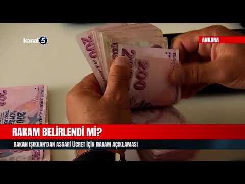 Rakam Belirlendi Mi? | Bakan Işıkhan’dan Asgari Ücret İçin Rakam Açıklaması