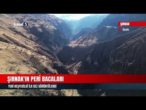 Şırnak’ın Peri Bacaları | Yeni Keşfedildi Ilk Kez Görüntülendi