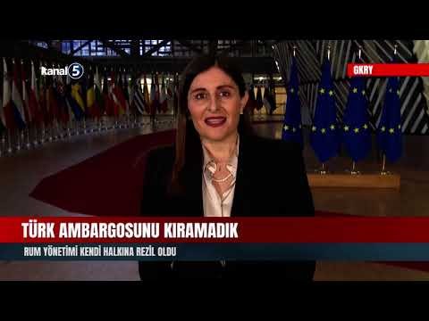 Türk Ambargosunu Kıramadık | Rum Yönetimi Kendi Halkına Rezil Oldu