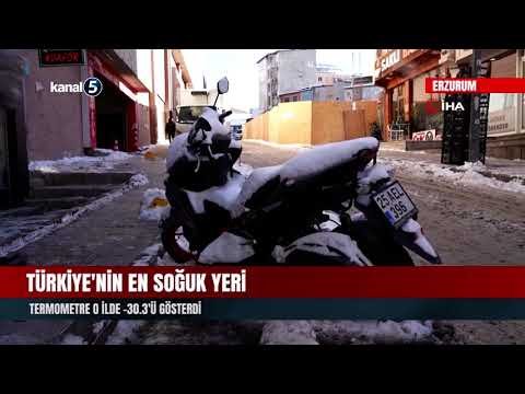 Türkiye’nin En Soğuk Yeri | Termometre O İlde -30.3’ü Gösterdi