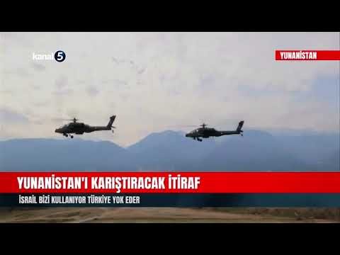 Yunanistan’ı Karıştıracak İtiraf | İsrail Bizi Kullanıyor Türkiye Yok Eder