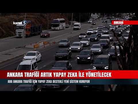 Ankara Trafiği Artık Yapay Zeka İle Yönetilecek