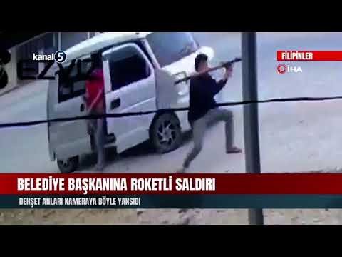 Belediye Başkanına Roketli Saldırı | Dehşet Anları Kameraya Böyle Yansıdı