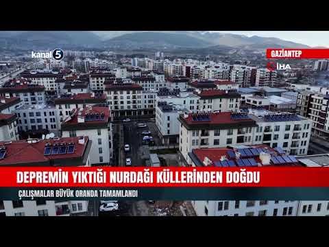 Depremin Yıktığı Nurdağı Küllerinden Doğdu