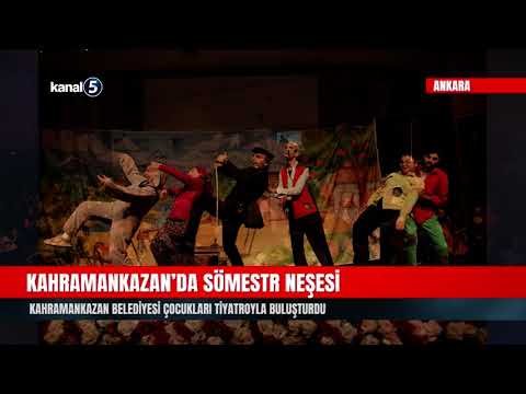 Kahramankazan Belediyesi Çocukları Tiyatroyla Buluşturdu