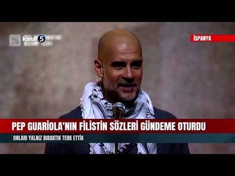 Pep Guardiola’nın Filistin Sözleri Gündeme Oturdu; Onları Yalnız Bıraktık Terk Ettik