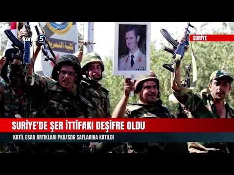 Suriye’de şer ittifakı deşifre oldu | Katil ESAD artıkları PKK/SDG saflarına katıldı