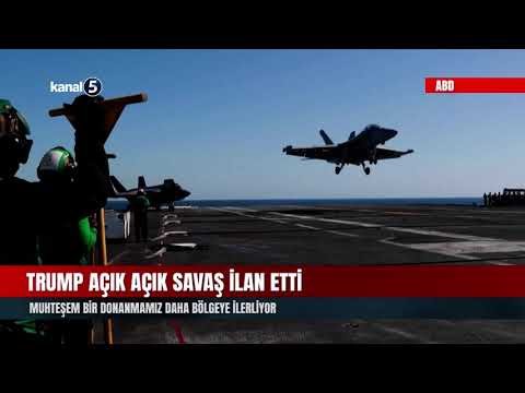 Trump Açık Açık Savaş İlan Etti | Muhteşem Bir Donanmamız Daha Bölgeye İlerliyor
