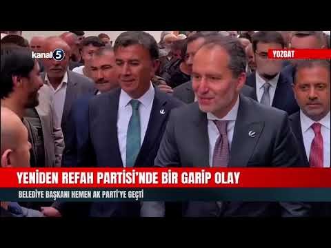 Yeniden Refah Partisi’nde bir garip olay | Belediye başkanı hemen AK Parti’ye geçti