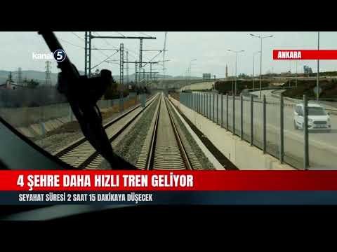 4 şehre daha hızlı tren geliyor | Seyahat süresi 2 saat 15 dakikaya düşecek