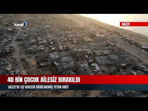 40 Bin Çocuk Ailesiz Bırakıldı | Gazze’de Eşi Benzeri Görülmemiş Yetim Krizi