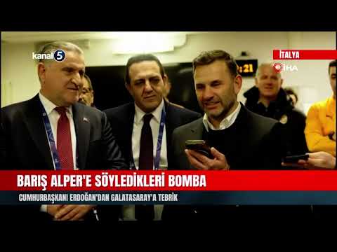 Barış Alper’e Söyledikleri Bomba | Cumhurbaşkanı Erdoğan’dan Galatasaray’a Tebrik