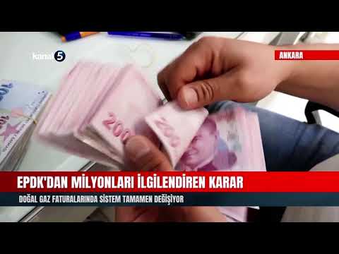 EPDK’dan Milyonları İlgilendiren Karar | Doğal Gaz Faturalarında Sistem Tamamen Değişiyor