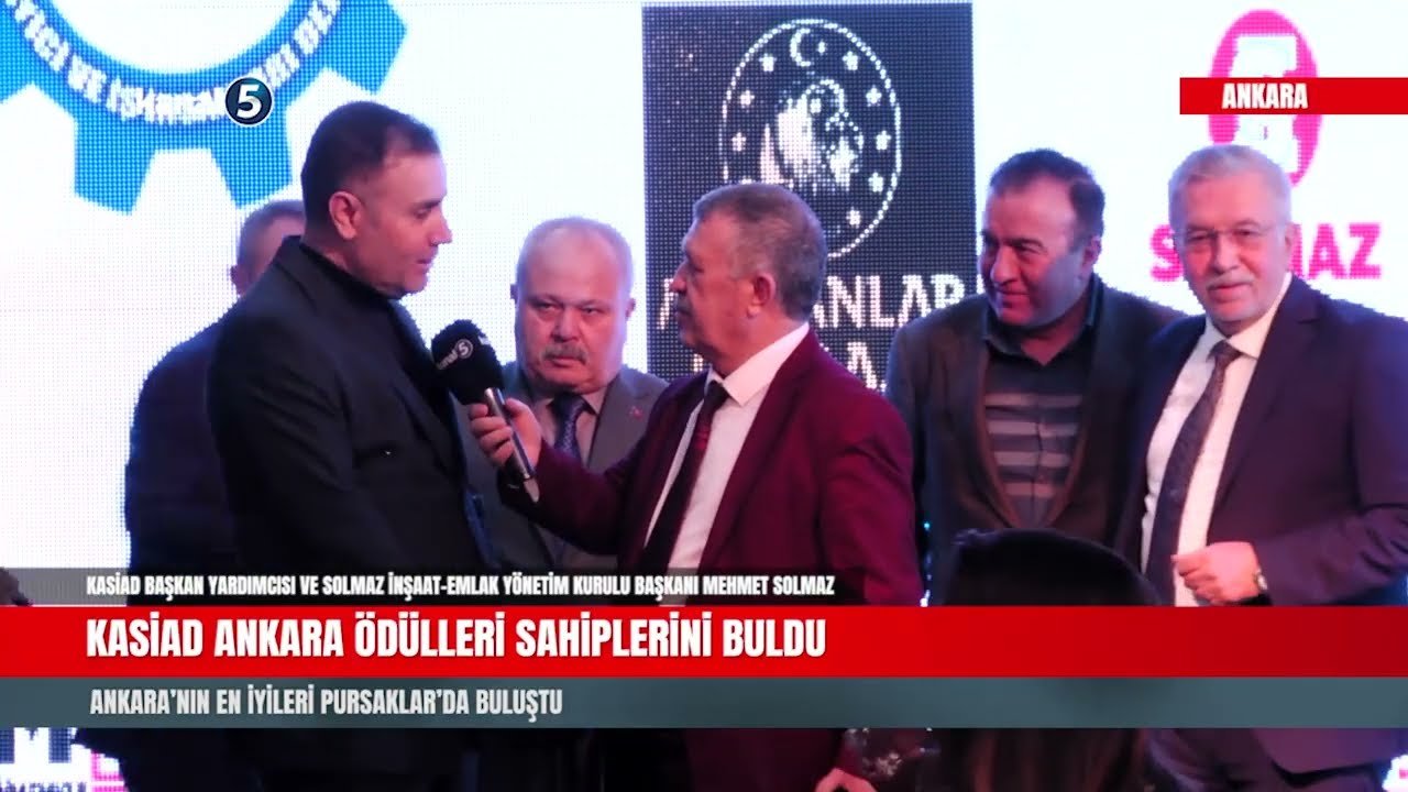 KASİAD ANKARA ÖDÜLLERİ SAHİPLERİNİ BULDU