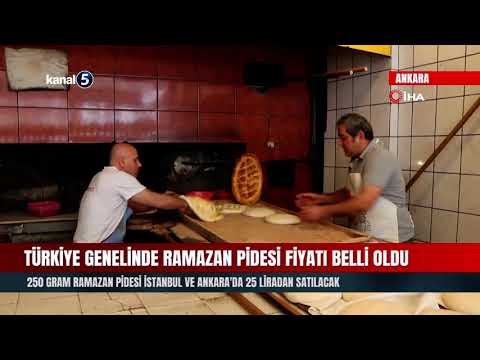 Türkiye Genelinde Ramazan Pidesi Fiyatı Belli Oldu