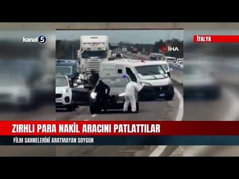 Zırhlı Para Nakil Aracını Patlattılar | Film Sahnelerini Aratmayan Soygun