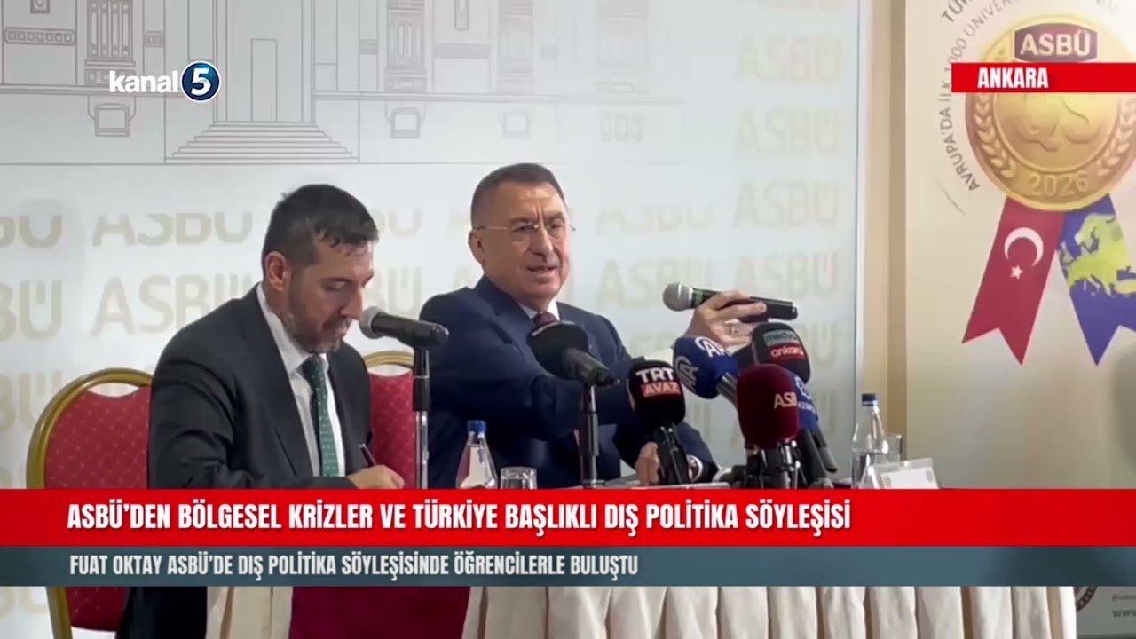 ASBÜ’den Bölgesel Krizler ve Türkiye başlıklı Dış Politika Söyleşisi