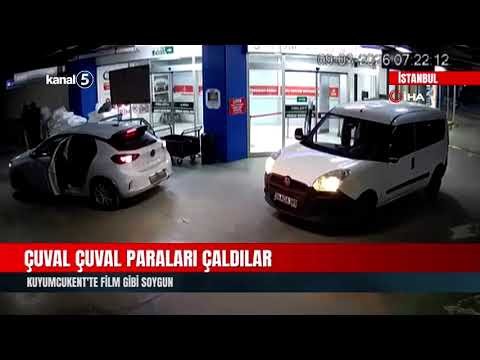 Çuval Çuval Paraları Çaldılar | Kuyumcukent’te Film Gibi Soygun