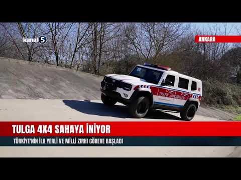 TULGA 4×4 sahaya iniyor | Türkiye’nin ilk yerli ve milli zırhı göreve başladı