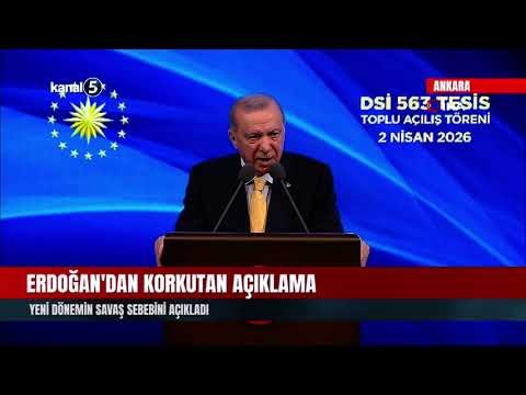 Erdoğan’dan korkutan açıklama | Yeni dönemin savaş sebebini açıkladı