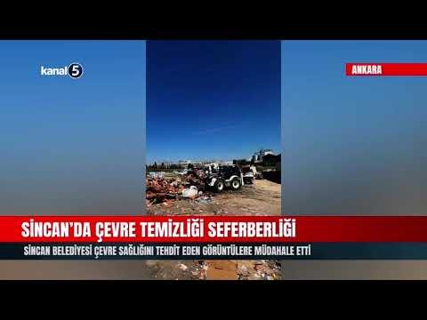 Sincan Belediyesi Çevre Sağlığını Tehdit Eden Görüntülere Müdahale Etti