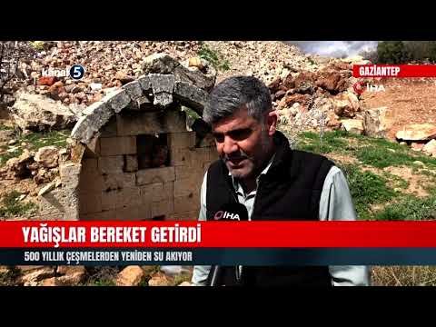Yağışlar Bereket Getirdi | 500 Yıllık Çeşmelerden Yeniden Su Akıyor